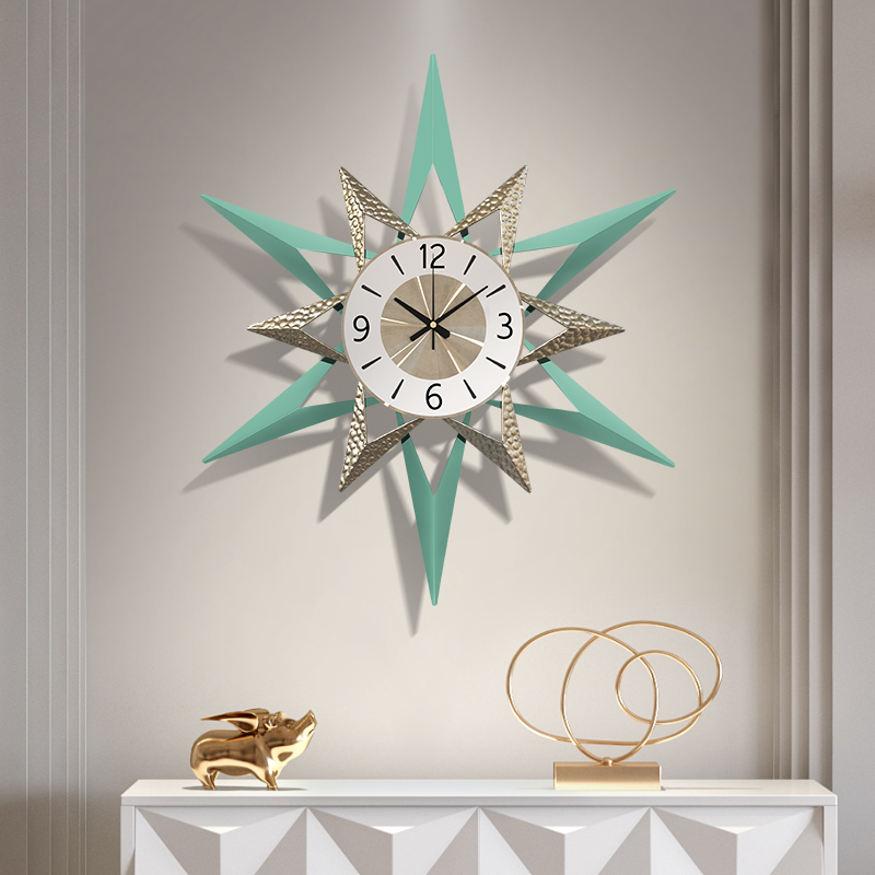 Lighting Home Decor Wall Clocks - 80cm tamanho grande relógio de parede