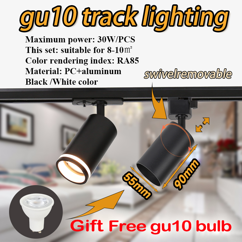 Decor Lighting Fixtures - Luminária de Trilho GU10, Spot Inteligente