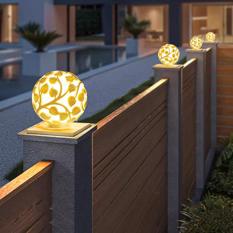 Lighting Decoration Outdoor - Luzes de coluna para exterior, luzes