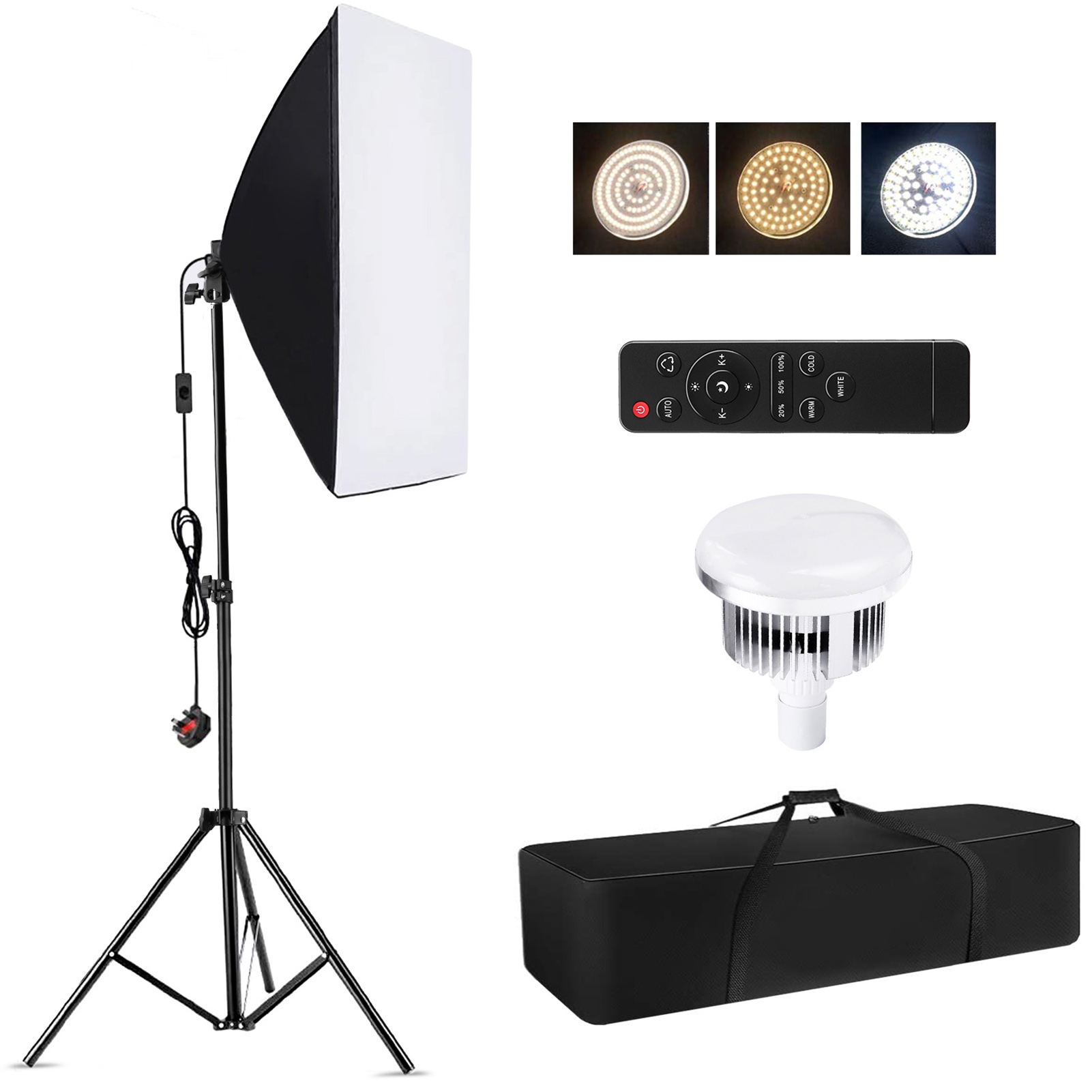 Lighting Gallery - Kit de Iluminação para Estúdio Fotográfico