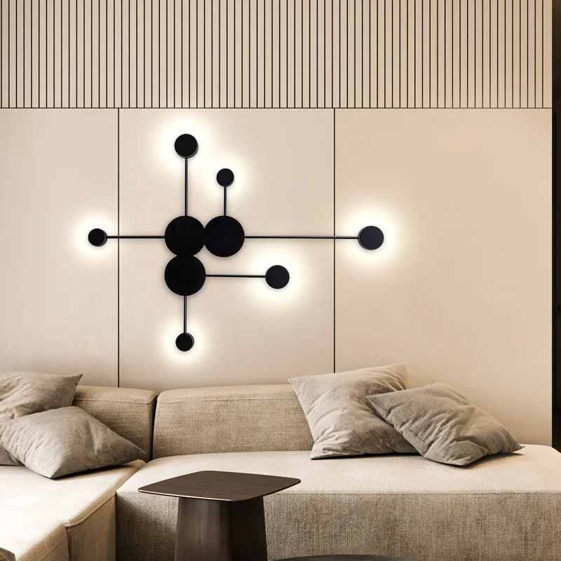 Lighting Home Decor Wall Clocks - Moderno LED Wall Sconce Luz, Sala