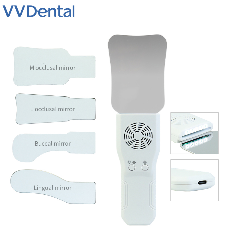 Lighting Gallery - Conjunto de Espelhos Odontológicos Antiembaçantes VVDental: