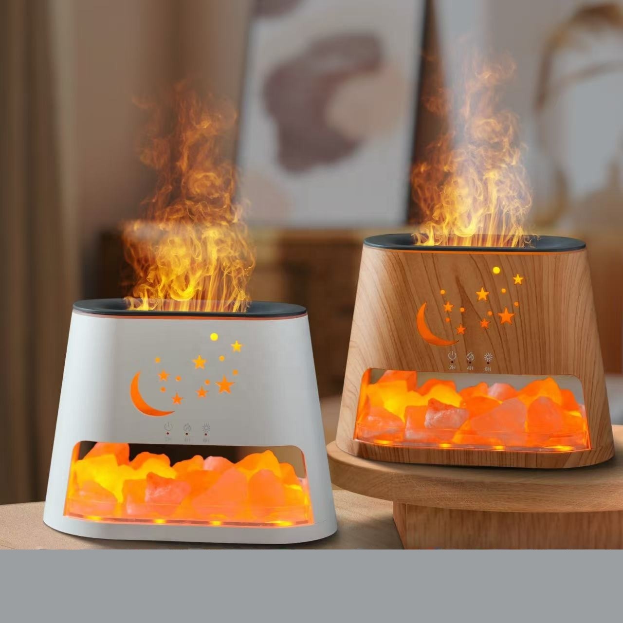 Himalayan Salt Lamp - Difusor de óleo essencial de aromaterapia