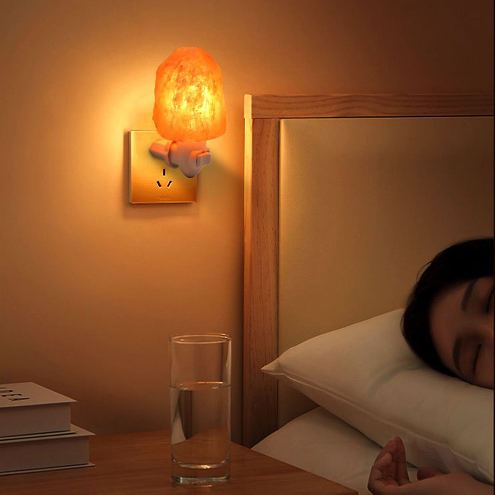 Himalayan Salt Lamp - D5 led sal night light lâmpada