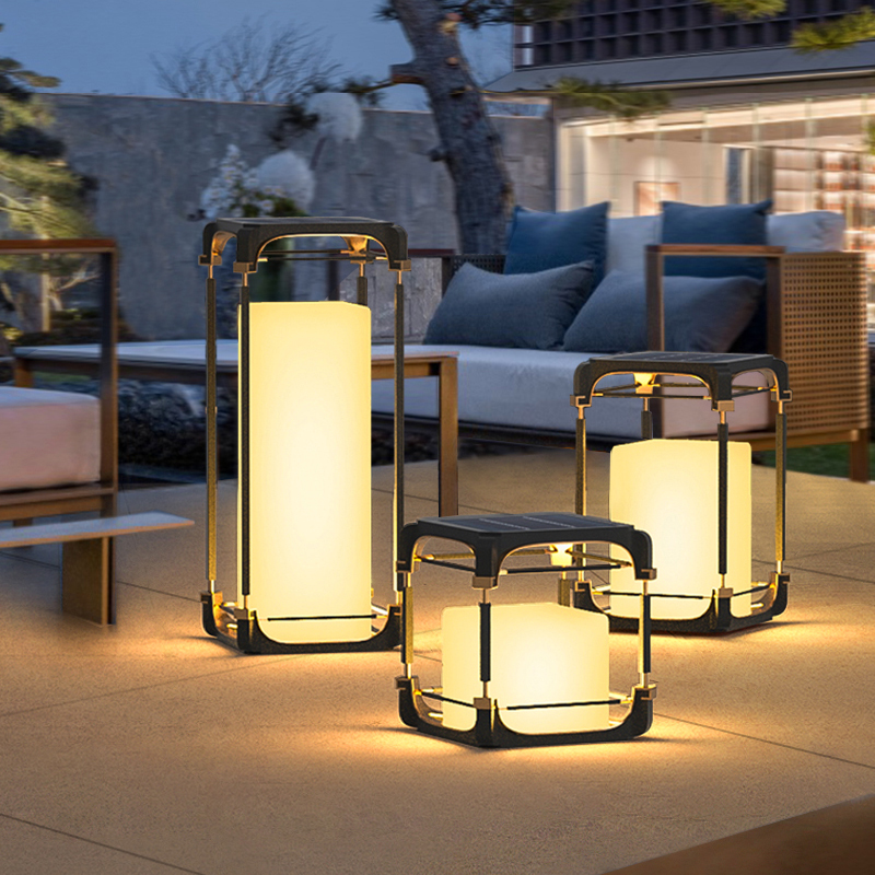 Lighting Decoration Outdoor - Luminária de Chão Luminosa para Pátio,