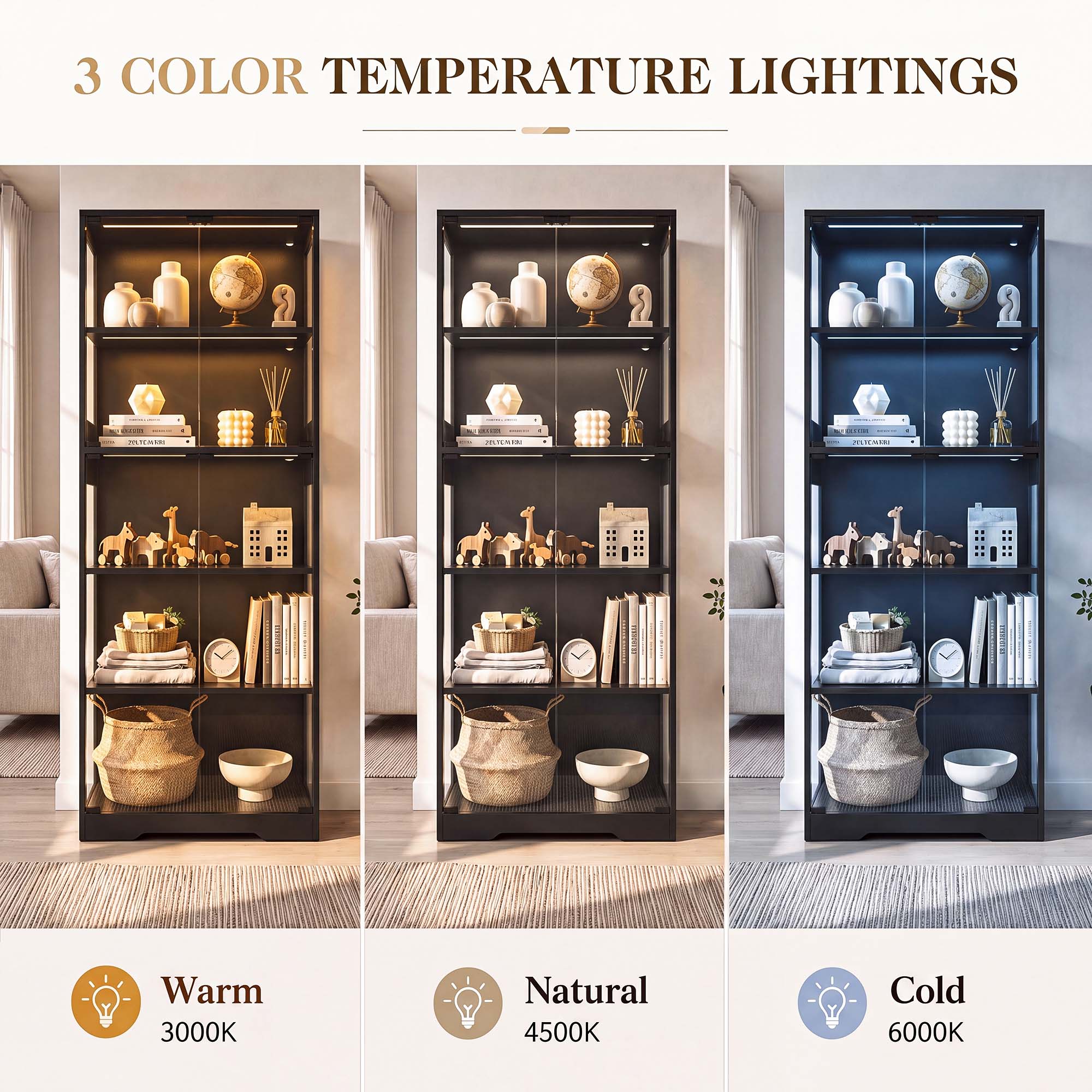 Armário Expositor TCGBKAF de 5 - Lighting & Home Decor Studio Photos avaliação e preço
