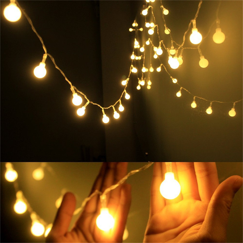 Luzes de Cordão Solares/USB/Ba - Lighting Decor For Living Room avaliação e preço