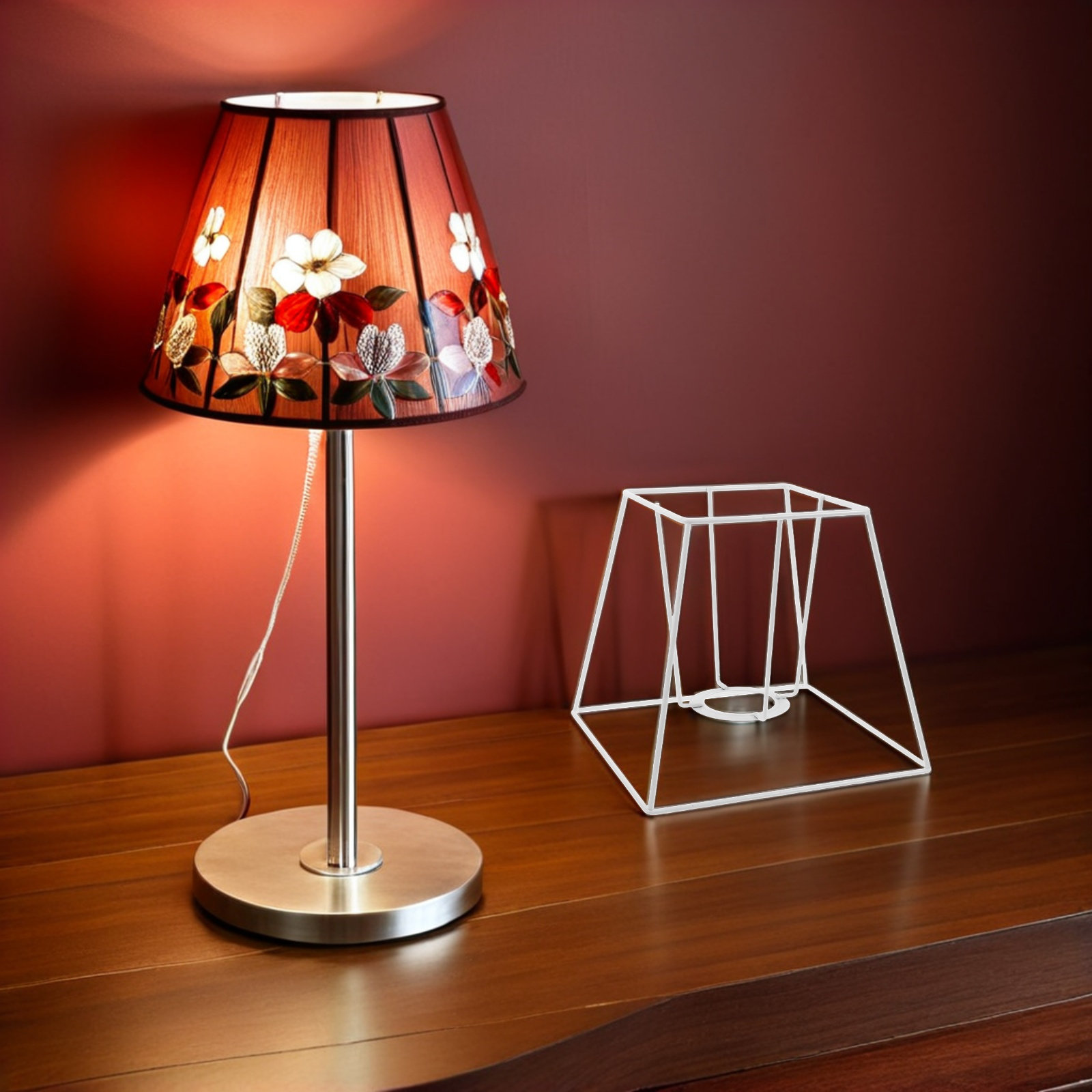 Estrutura de Abajur de Arame d - Geometric Lamp Shade avaliação e preço