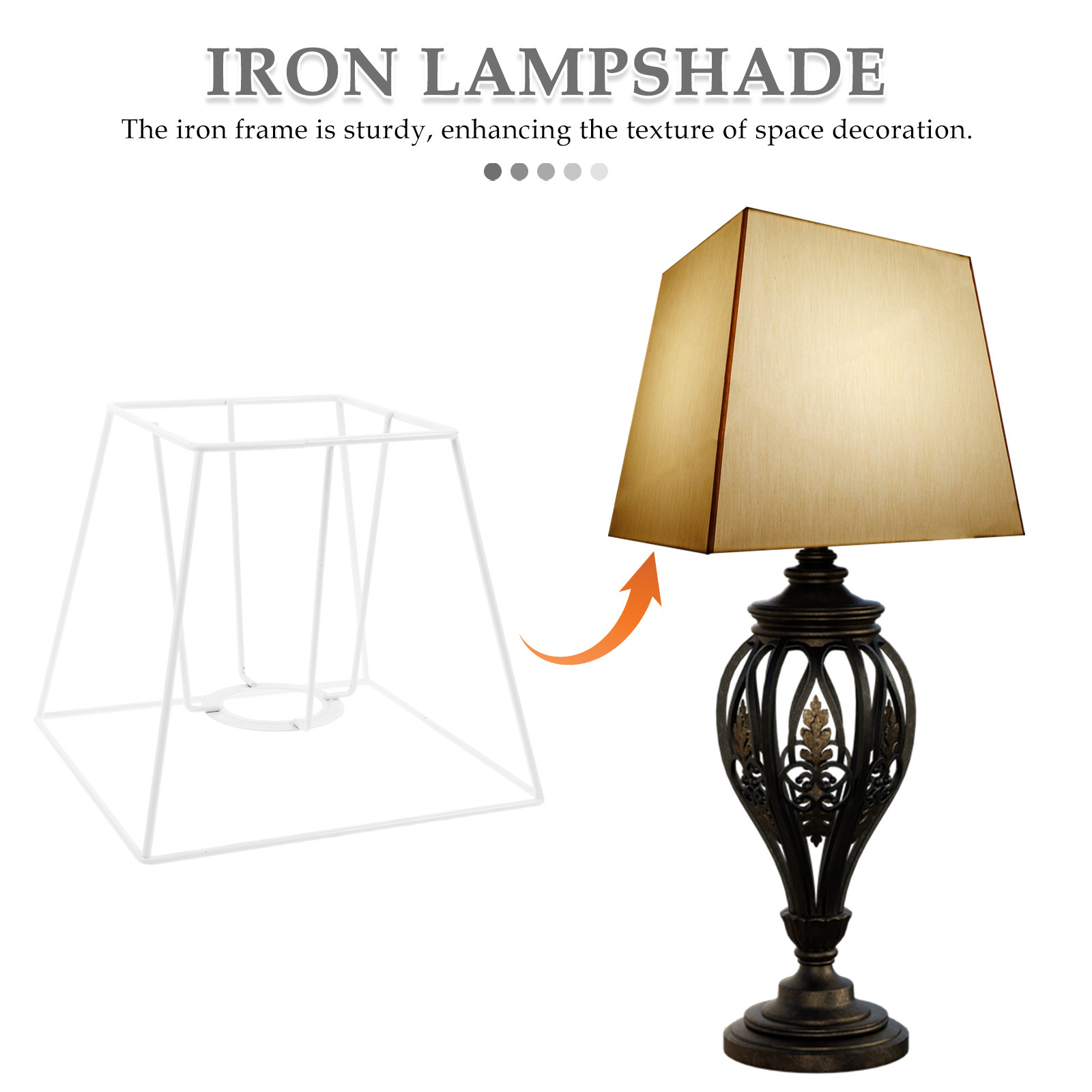 Estrutura de Abajur de Arame d - Geometric Lamp Shade avaliação e preço