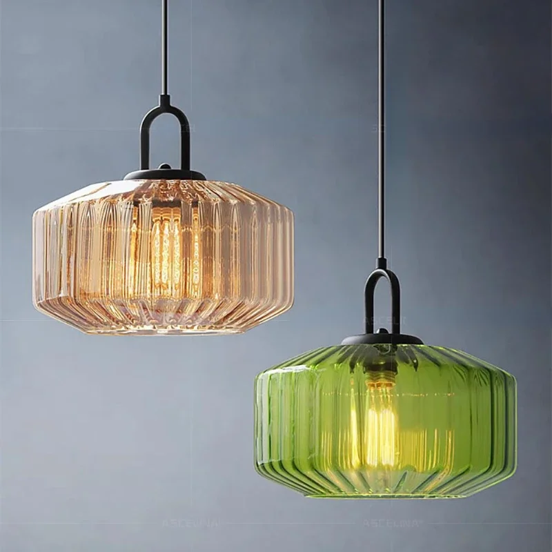Nordic retro cor de vidro ping - Decor Lighting Fixtures avaliação e preço