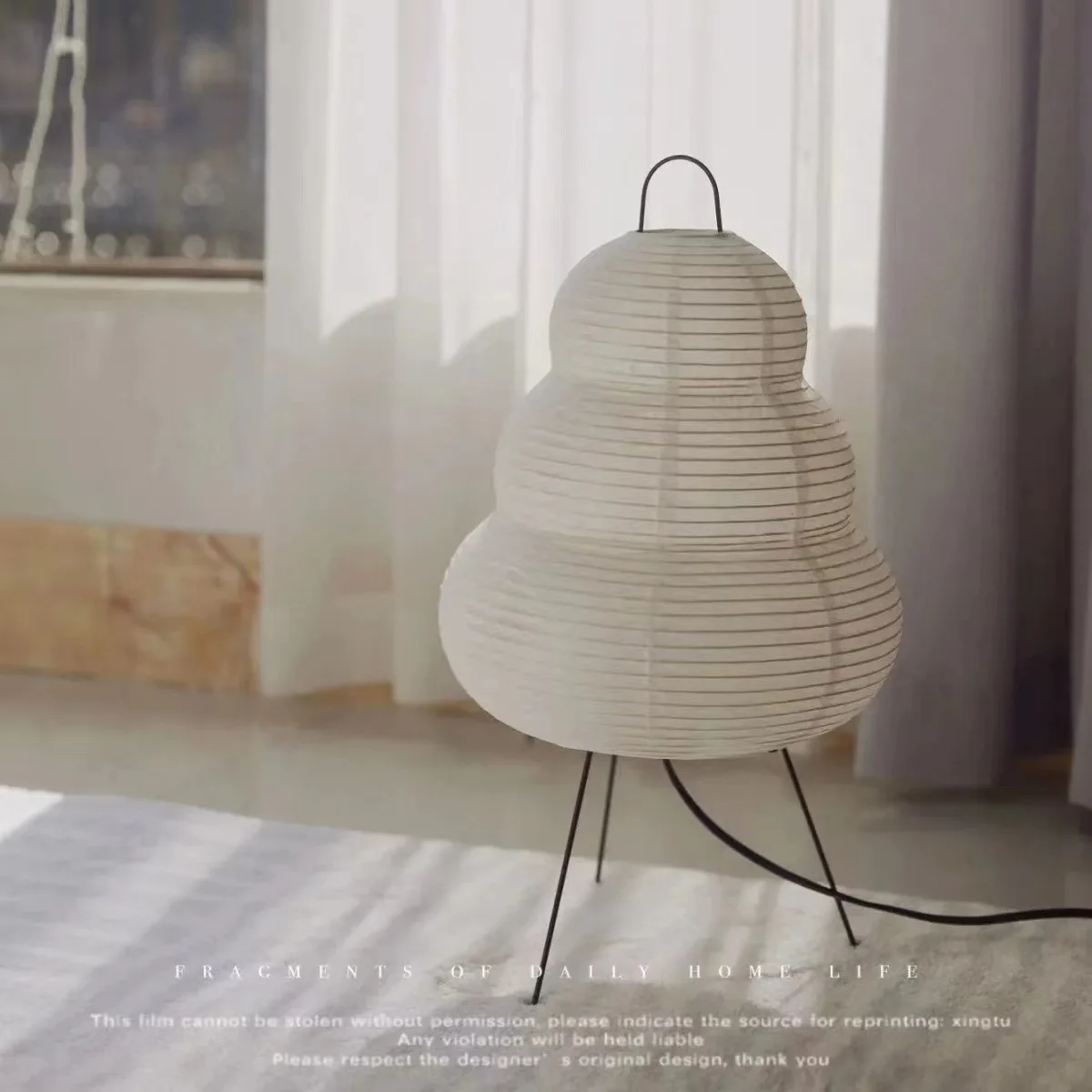 Lâmpada de chão com tripé wabi - Floor Lamp Tripod avaliação e preço