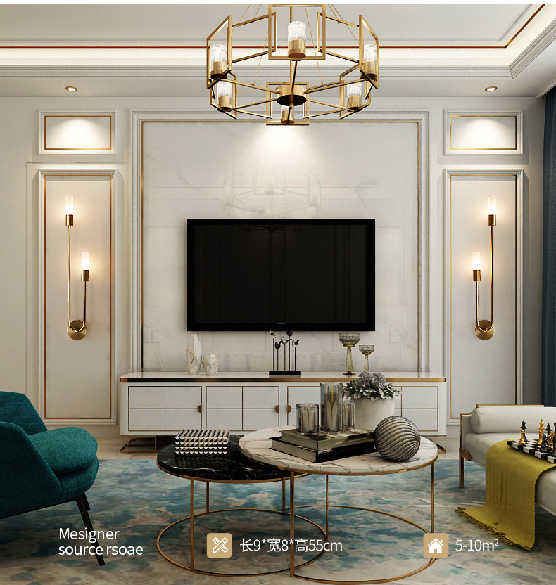 Luminária de Parede LED Decora - Lighting Decor For Living Room avaliação e preço