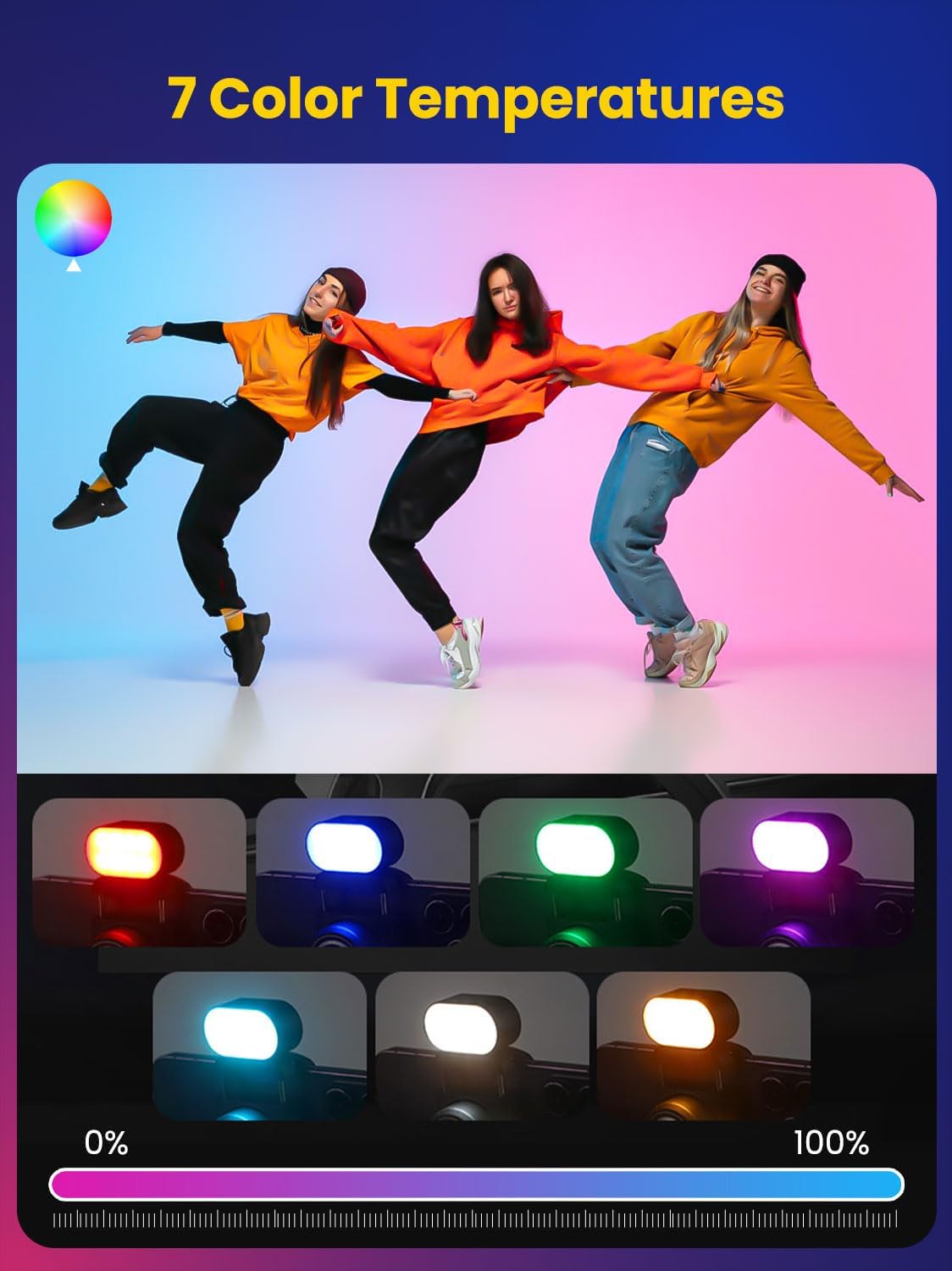 Aochuan mini rgb luz de preenc - Lighting Gallery avaliação e preço