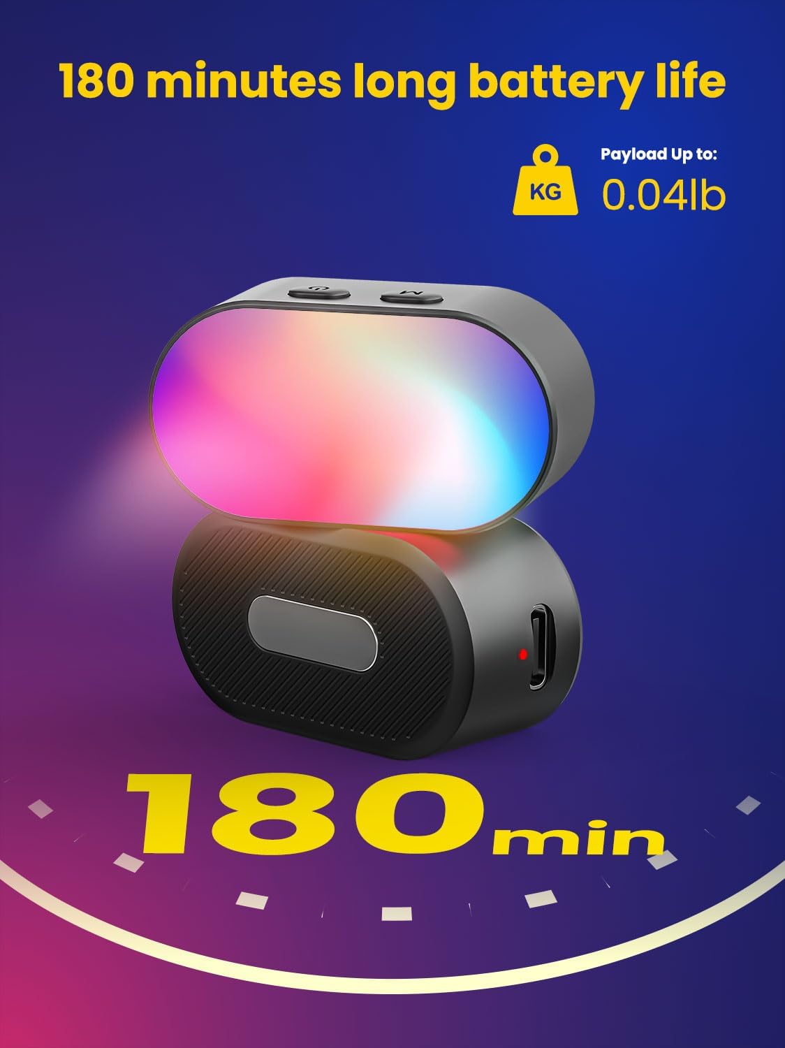 Aochuan mini rgb luz de preenc - Lighting Gallery avaliação e preço