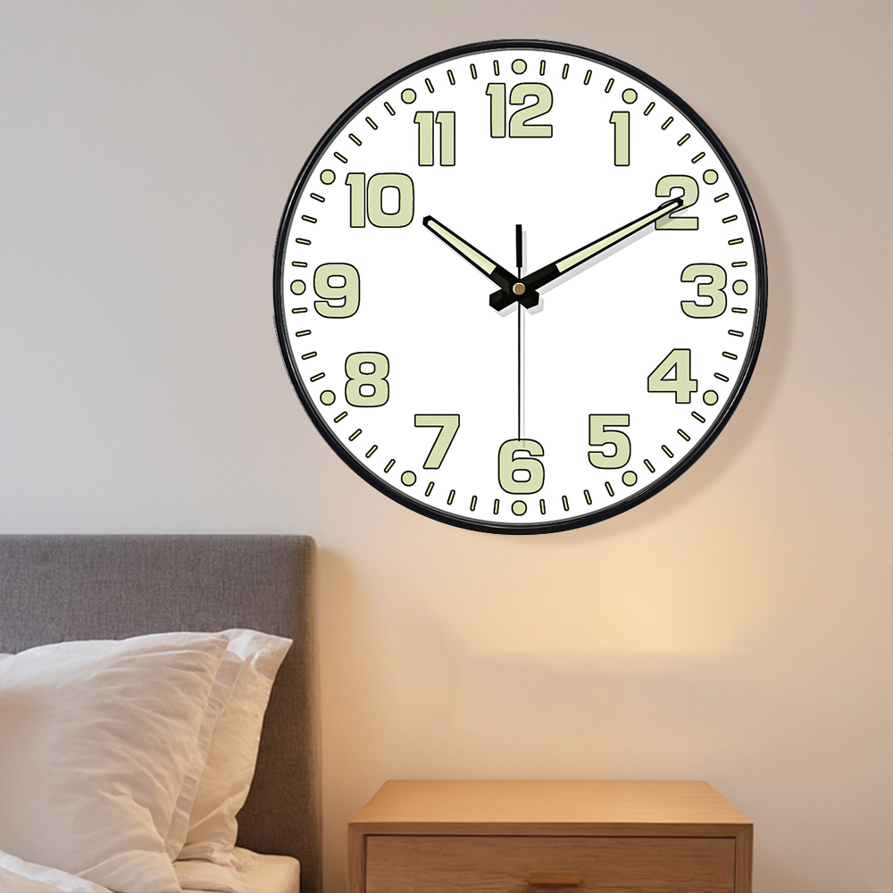 Relógio de parede luminoso luz - Lighting Home Decor Wall Clocks avaliação e preço