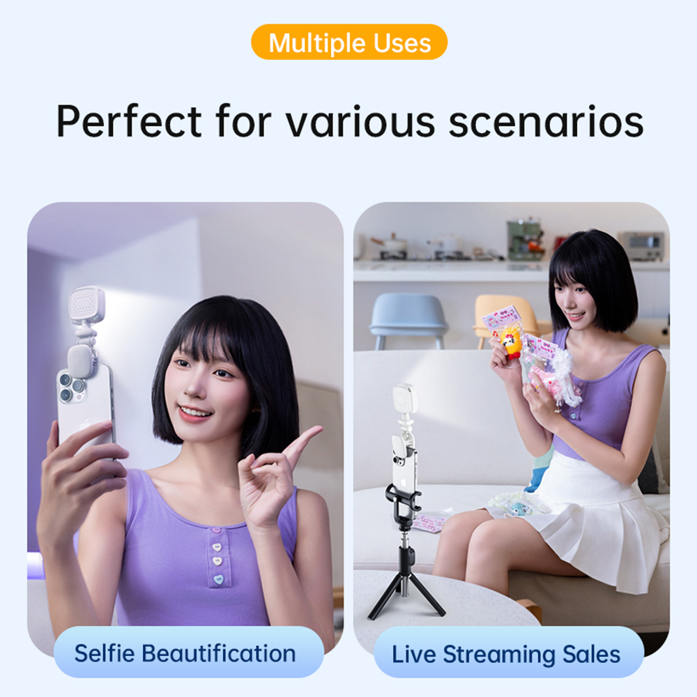 Portátil led selfie luz câmera - Lighting Gallery avaliação e preço