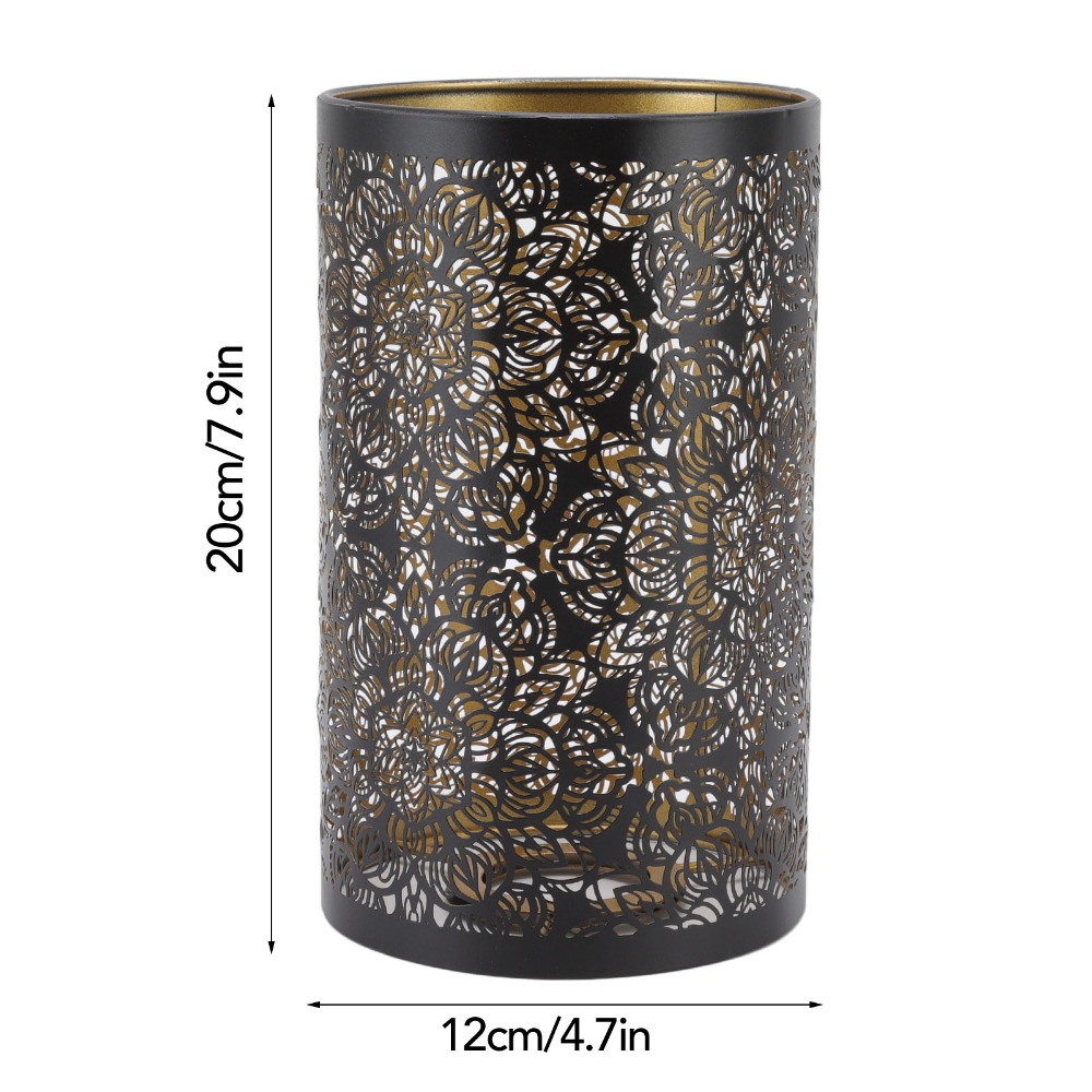 Abajur de ferro simples com pa - Geometric Lamp Shade avaliação e preço