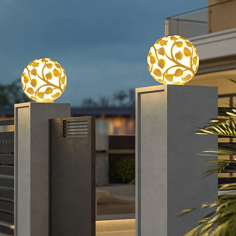 Luzes de coluna para exterior, - Lighting Decoration Outdoor avaliação e preço