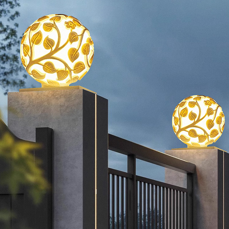 Luzes de coluna para exterior, - Lighting Decoration Outdoor avaliação e preço