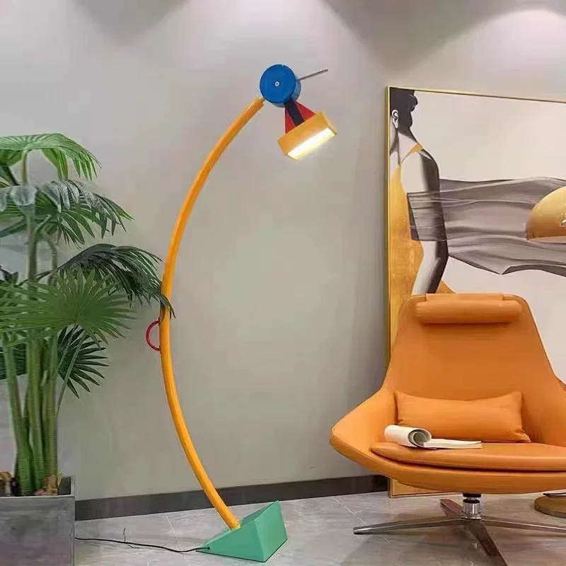 Moderno criativo cor dos desen - Floor Lamp Tripod avaliação e preço