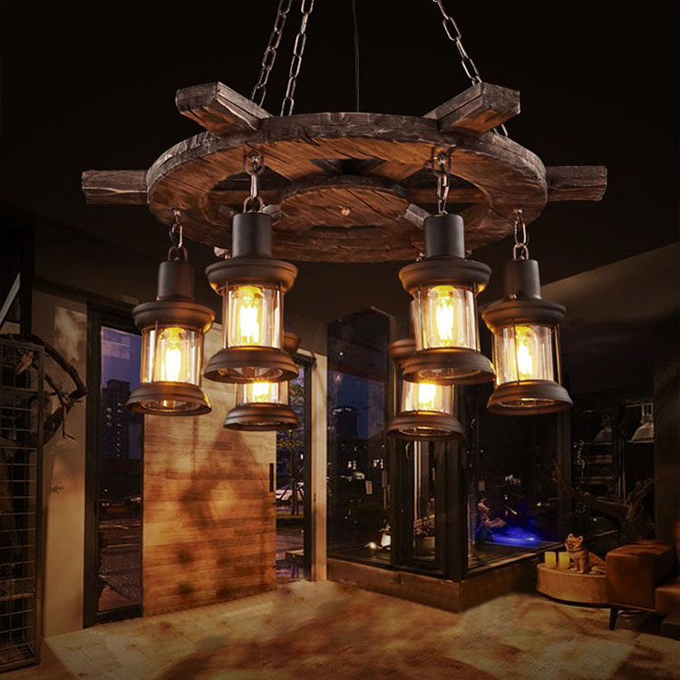Luminária Pendente de Madeira  - Lighting Decor For Living Room avaliação e preço