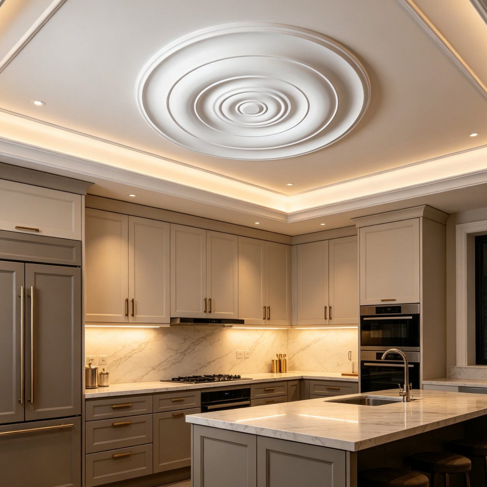 Medalhão de teto com design el - Decor Lighting Fixtures avaliação e preço