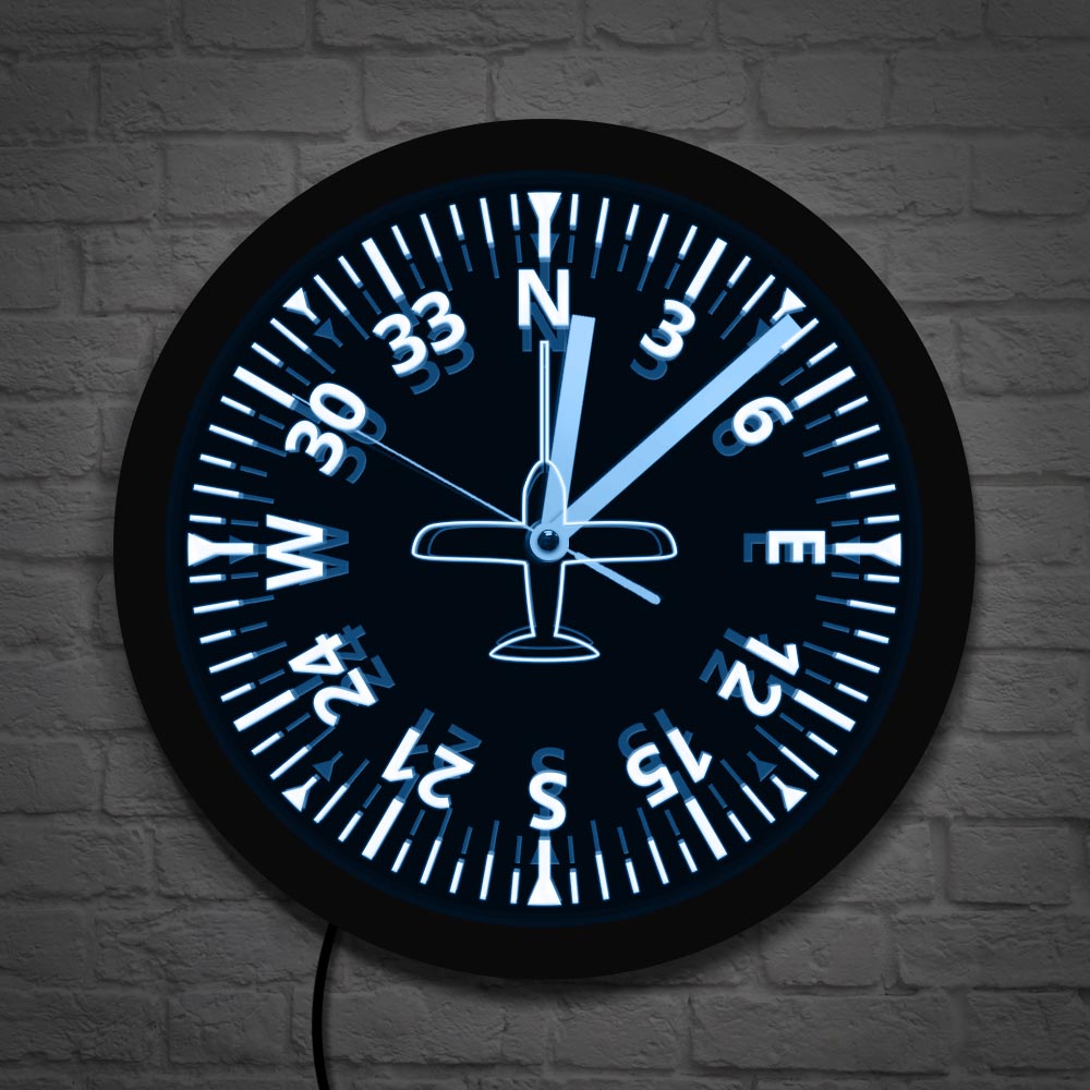 Aviões calibres instrumentos c - Lighting Home Decor Wall Clocks avaliação e preço