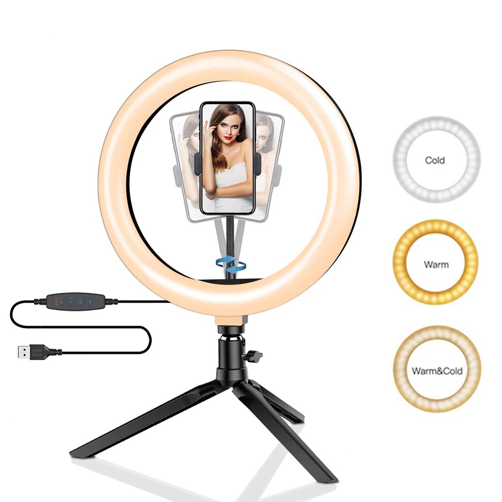 26cm 10 polegada led anel self - Lighting Gallery avaliação e preço