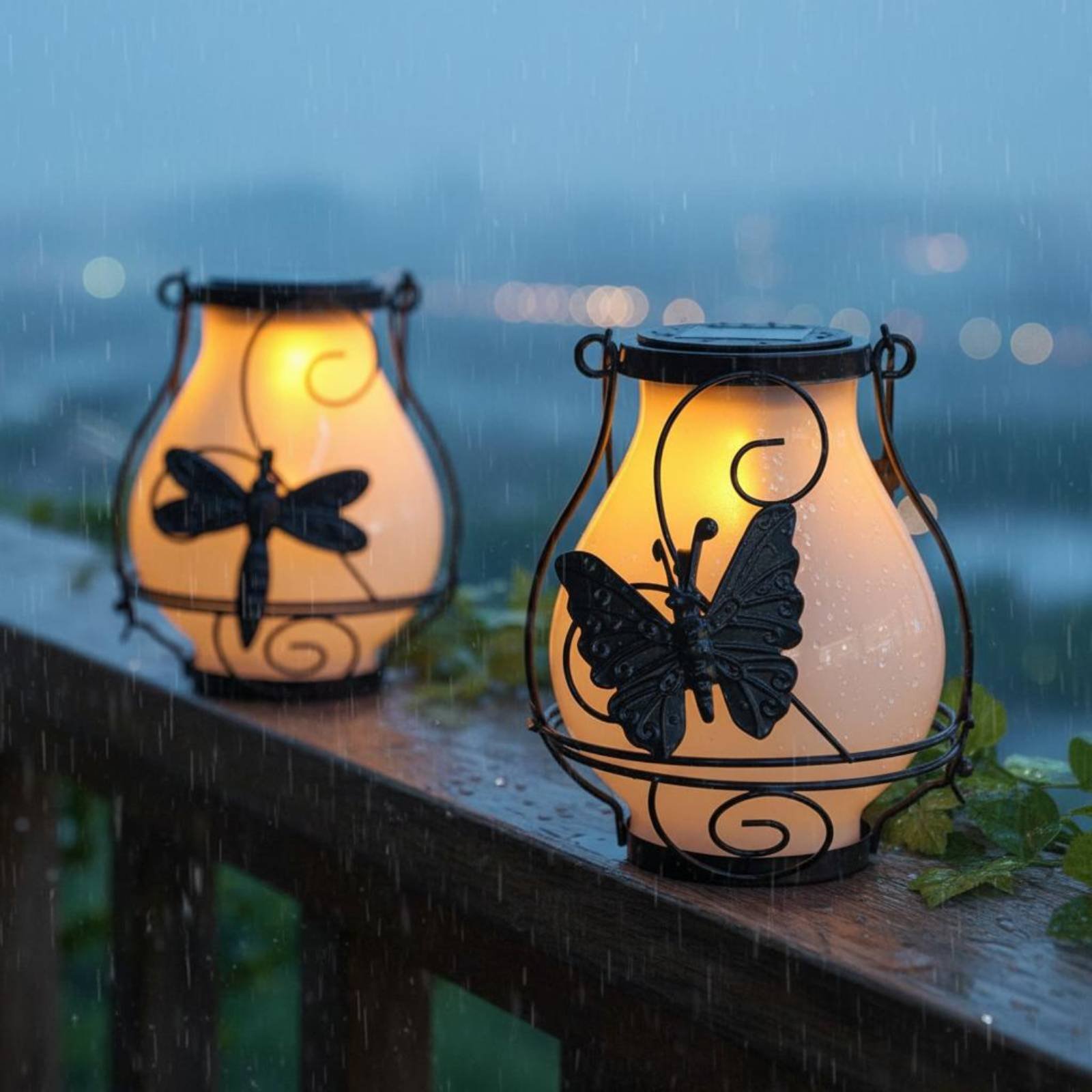 Lanterna Solar em Forma de Bor - Lighting Decoration Outdoor avaliação e preço