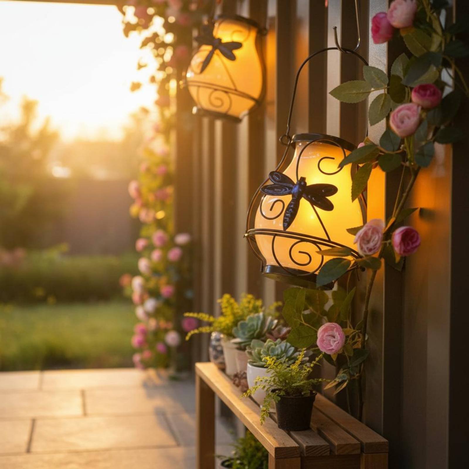 Lanterna Solar em Forma de Bor - Lighting Decoration Outdoor avaliação e preço