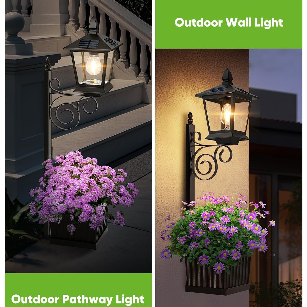 Luminária Solar 2 em 1 à Prova - Lighting Decoration Outdoor avaliação e preço