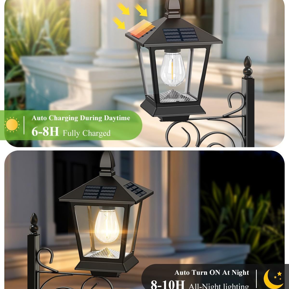 Luminária Solar 2 em 1 à Prova - Lighting Decoration Outdoor avaliação e preço