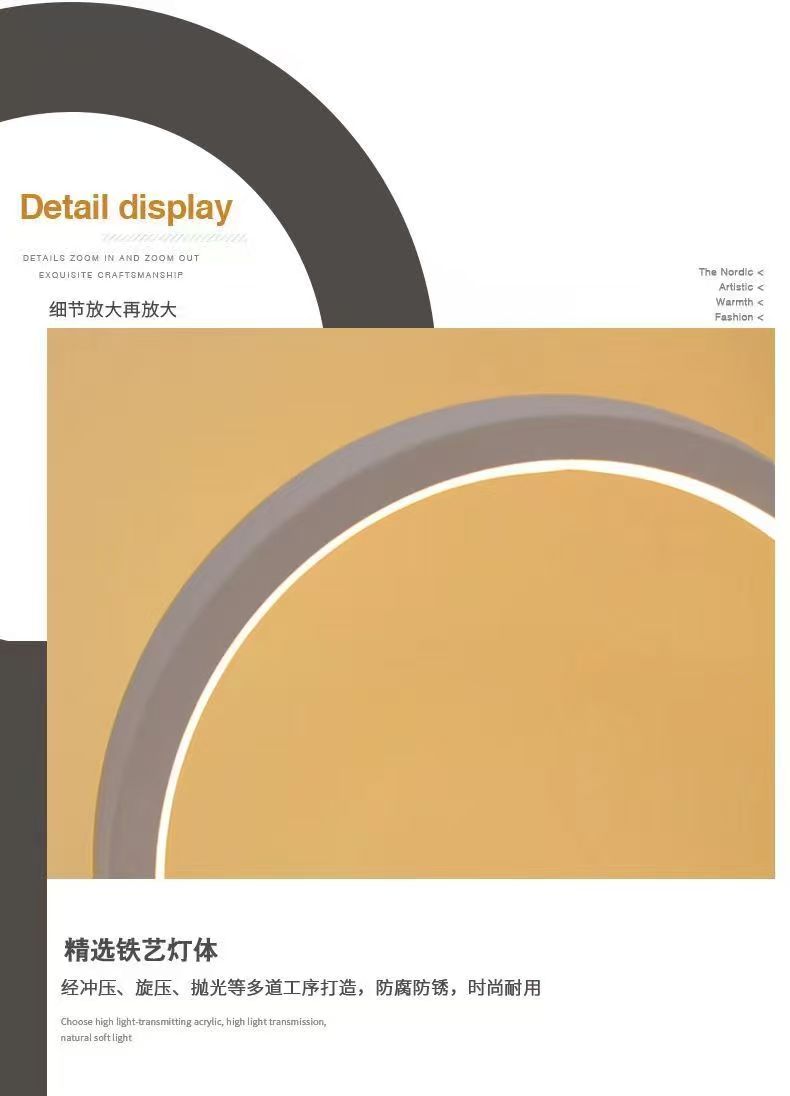 20cm led simples anel circular - Lighting Decor For Living Room avaliação e preço