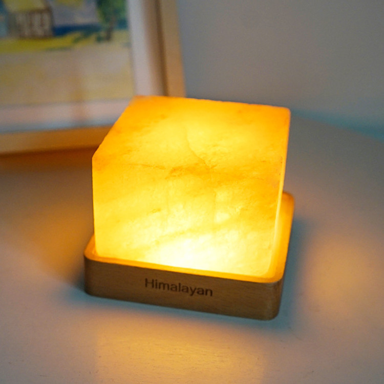 Lâmpada de sal de cristal do H - Himalayan Salt Lamp avaliação e preço