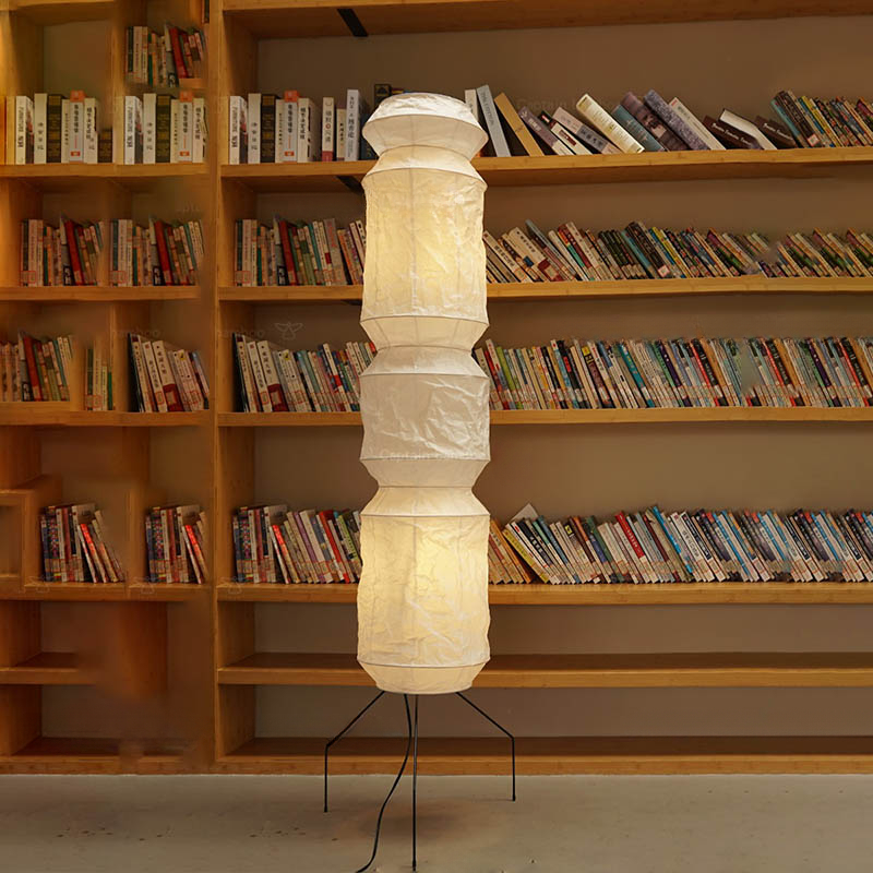 Japonês wabi-sabi akari noguch - Floor Lamp Tripod avaliação e preço