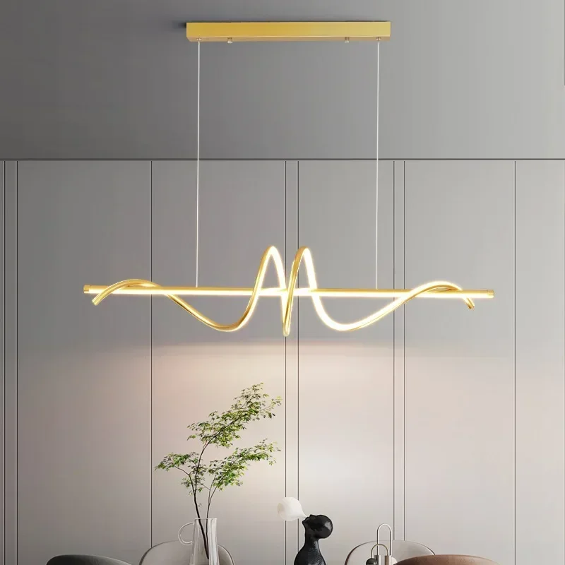 2023 nova mesa de jantar curva - Decor Lighting Fixtures avaliação e preço