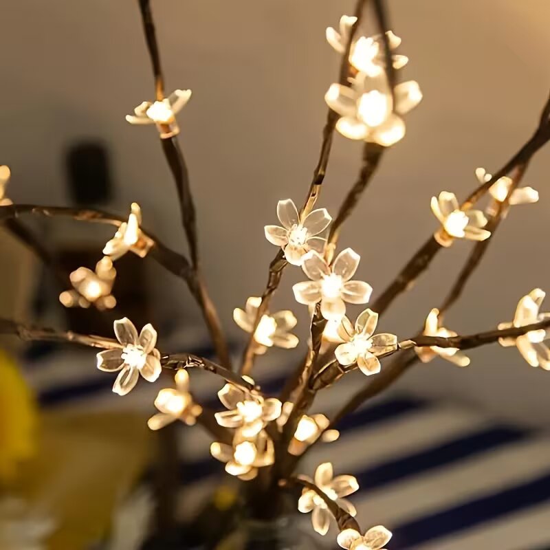 Luzes de ramo de cerejeira com - Lighting Decoration Outdoor avaliação e preço