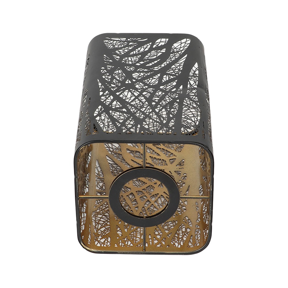 Abajur moderno de ferro com pa - Geometric Lamp Shade avaliação e preço