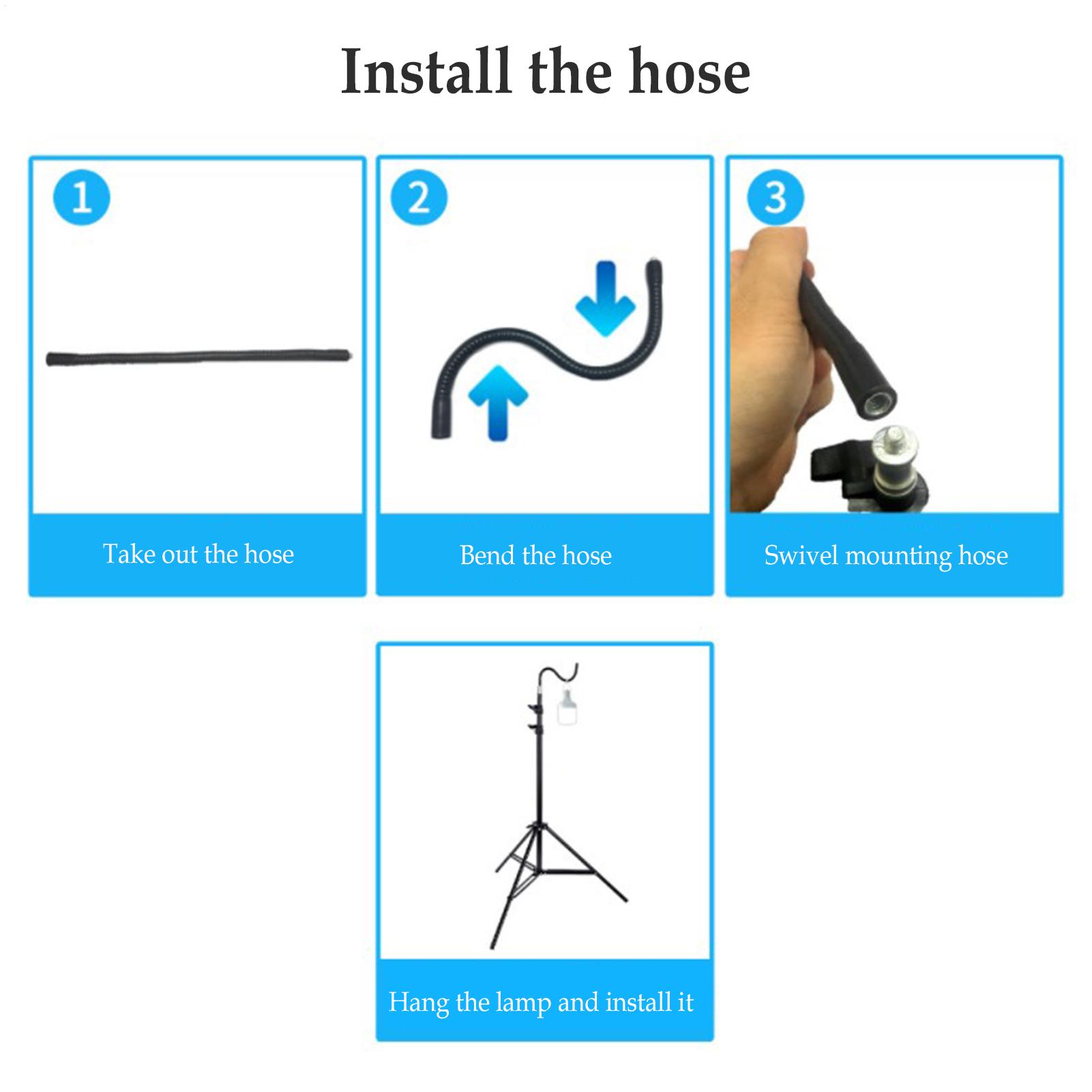 Suporte de luz para camping de - Floor Lamp Tripod avaliação e preço