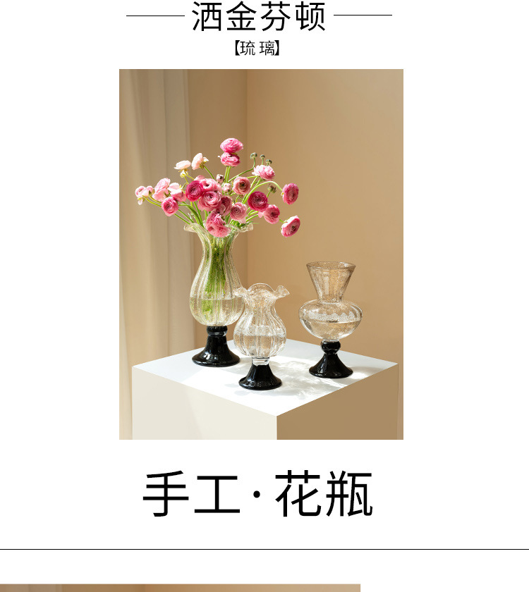 Vaso de vidro antigo francês,  - Lighting Decor For Living Room avaliação e preço