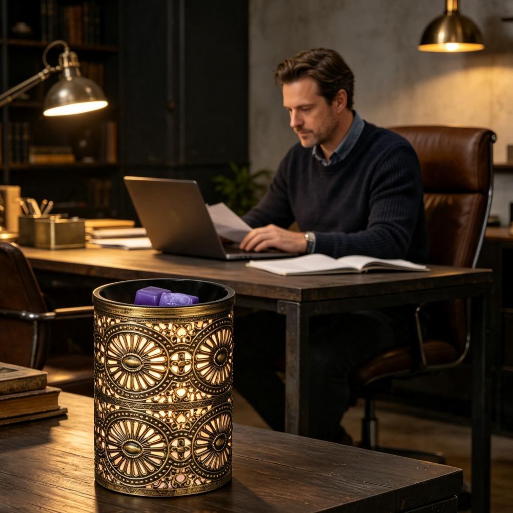 Novo Castiçal de Ferro Geométr - Lighting Decorative avaliação e preço