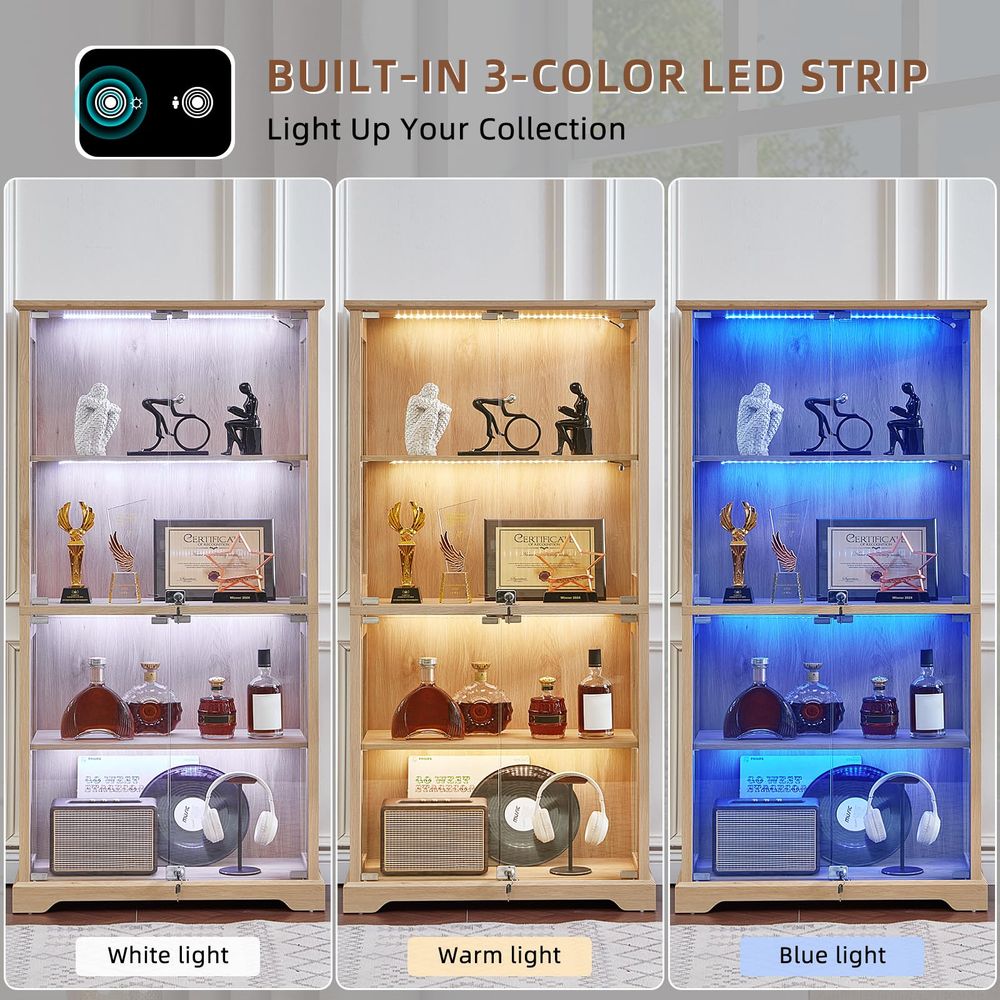 Armário Expositor de Vidro Est - Lighting & Home Decor Studio Photos avaliação e preço