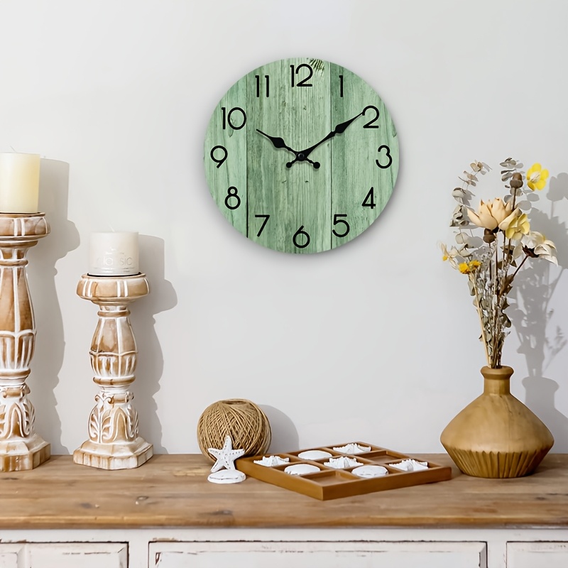 Relógio de Parede Redondo com  - Lighting Home Decor Wall Clocks avaliação e preço